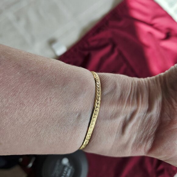 Women's gold bracelet - Picture 4 of 6